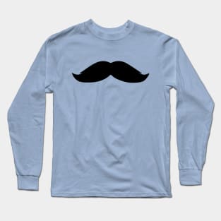 Moustache - Bushy (Skin tone C) Long Sleeve T-Shirt